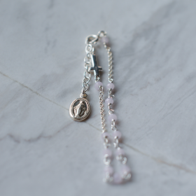 Dizainier argent et perles...