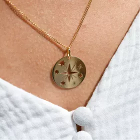 Médaille de baptême Etoile...