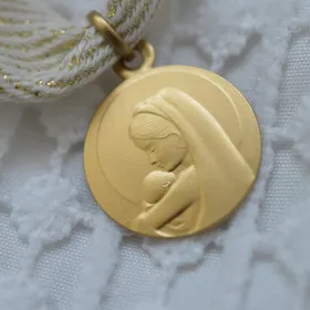 Médaille de baptême  Mère...