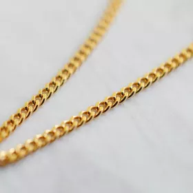 Chaîne bapteme maille gourmette
