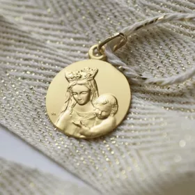 medaille bapteme Portrait de Notre Dame de Toutes Grâces