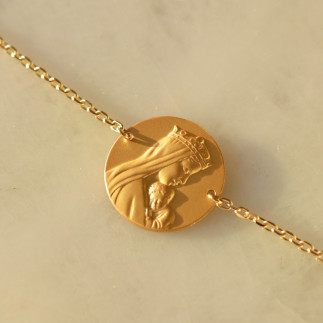 Bracelet médaille Portrait...