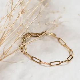 Bracelet maille trombone...