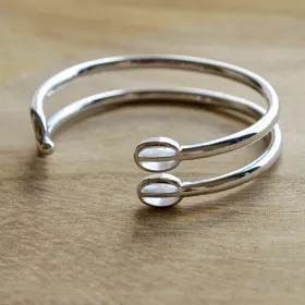 Bracelet éperon double rang