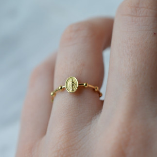 bague dizainier en or