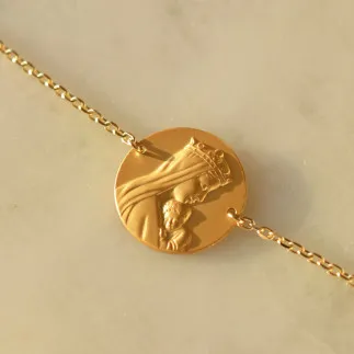Bracelet médaille Portrait...