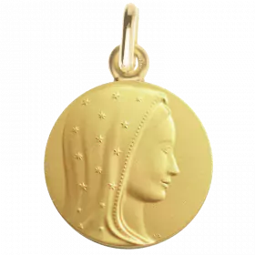Medaille bapteme Vierge Céleste