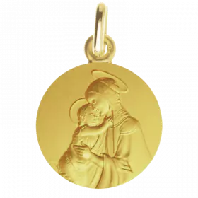 medaille bapteme Vierge de Botticelli