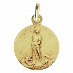 Medaille bapteme Saint Michel