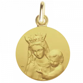 medaille bapteme Portrait de Notre Dame de Toutes Grâces