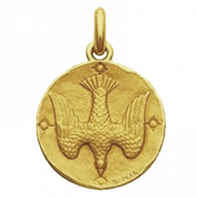 Medaille bapteme Saint Esprit
