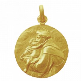 Medaille Bapteme Saint Antoine de Padoue
