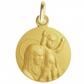 medaille bapteme Notre Dame de la Paix