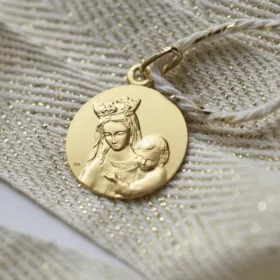 medaille de bapteme notre dame de toutes graces laudate