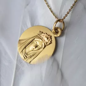 Médaille de baptême Vierge...