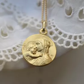 Médaille de baptême Vierge...