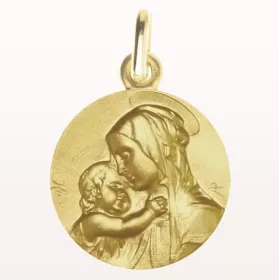 Médaille de baptême Vierge...