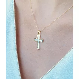 croix-bapteme-or-nacre-laudate