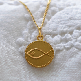 Médaille de baptême Symbole...