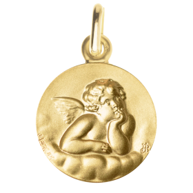 Médaille de baptême Ange de...