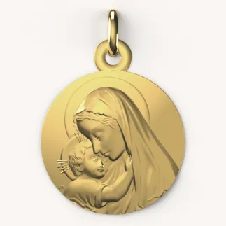 Médaille de baptême Vierge...