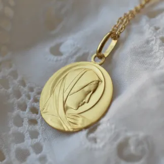 Médaille de baptême Sancta...