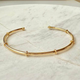 jonc heritage or 18 carats maison laudate